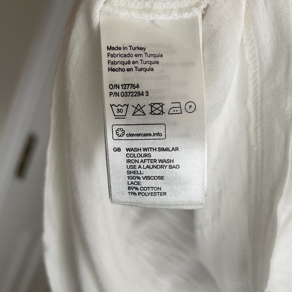 Mama maternity tank with lace detail - Picture 5 of 5